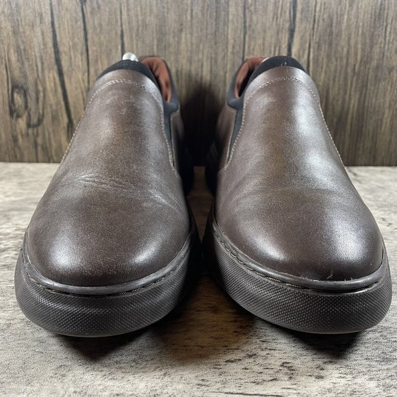 Samuel Hubbard Frequent Traveler Dark Brown Leather Shoes Men’s 9.5 *NO INSOLES* main image 6